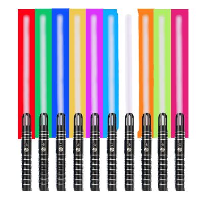 China Dupengda A516 Kids Lightsaber Kids Toys New Arrival 2023 Lightsaber 2 In 1 With RGB Metal Handle Sound Sword Toy For Children for sale