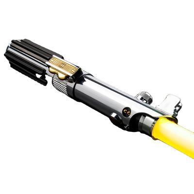 China Dupengda Jedi Module Metal Handle Anakin EP-3 Lightsaber Led Flashing FOC Smooth Sandblaster Interchangeable Force Metal Grip with Pixel Blade and SD Card Star Wars Toys for sale