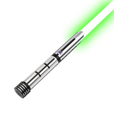 China Aluminum alloy& Dupengda E32 Polycarbonate Neo Metal Handle RGB Lightsaber 10Set Soundsfounts 12 Color Changing Led Toys Saber Cosplay Lightsaber for sale