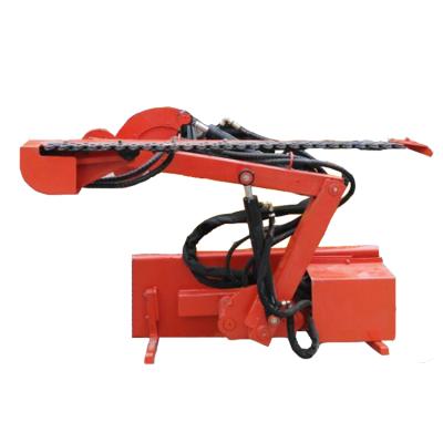 China 1-8T Hedge Trimmer Blade Machine Skid Steer Boom Arm Mower Sharp Hedge Trimmer for sale