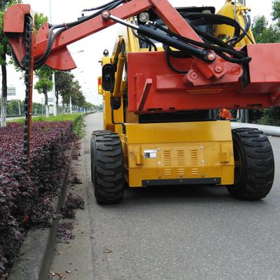 China 1-8T Mini Digger Excavator Hedge Trimmer Brush cutter for skid steer loader for sale