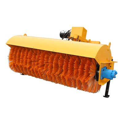 China Good Quality RAY Snow Sweeper Cleaning Machine Snow Plow Sweeping Sweeper For Skid Steer Loader for sale