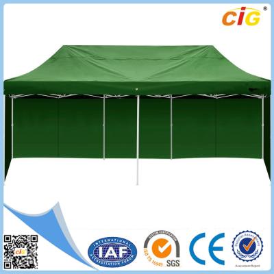 China Tienda exterior del Gazebo del jardín del plegamiento resistente ULTRAVIOLETA, toldo de la tienda del partido de la carpa en venta