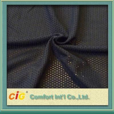 China Soft Plain Polyester Mesh Fabric Colored 150cm Width For Home Textile for sale