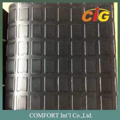 China Abrasión - revestimientos de suelos comerciales del PVC del negro resistente 350GSM CIGD3L0712 en venta