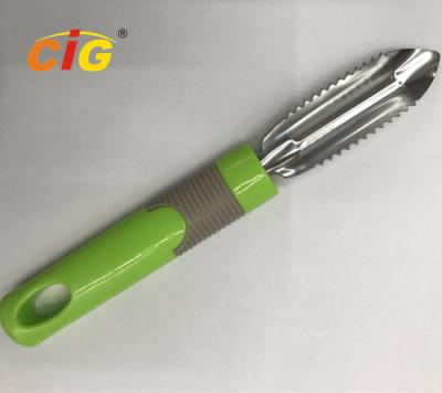 China 3 in 1 Comfort Grip Stainless Steel Potato Slicer Vegetable Fruit Peeler Garments Accessories for sale