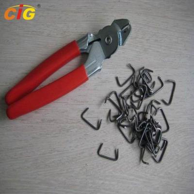 China Galvanized Steel Hog Ring Staples For Car Seat / Furnitures / Chairs for sale