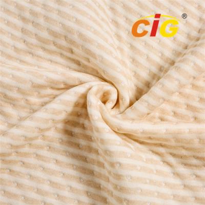 Chine Le polyester avec du coton a tricoté le tissu 260gsm de matelas de coton de textile de matelas pour le tissu de tapisserie d'ameublement de meubles à vendre