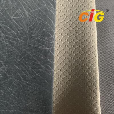 Chine Tissu de tapisserie d'ameublement de haute qualité de voiture de velours de polyester/tissu automatique de vedette à vendre