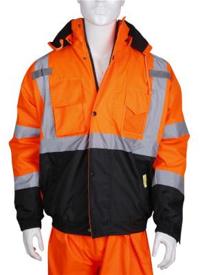 China Gele en Oranje 5XL-OEM 0.3kg Hoog Vis Safety Vests Te koop