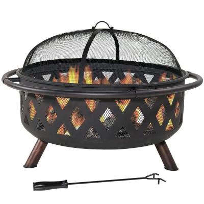 China BARBACOA de Pit For Outdoor Garden del fuego del metal del diámetro los 85cm del ODM en venta