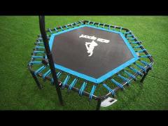 Professional Wholesale 8FT Fitness Trampoline Jumping Trampoline Fitness Trampoline with Handle