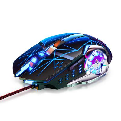 China G15 Game Gaming USB Mechanical Mouse Wired E-sports 3600dpi Mouse Colorful Mute Luminous Sweatproof Computer Accessories for sale