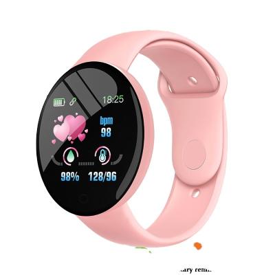 China Pro Heart Rate Blood Pressure Kids Touch Screen Smart Watch Fitness Tracker Wristband Sports Smartwatch D18 For IOS Android for sale