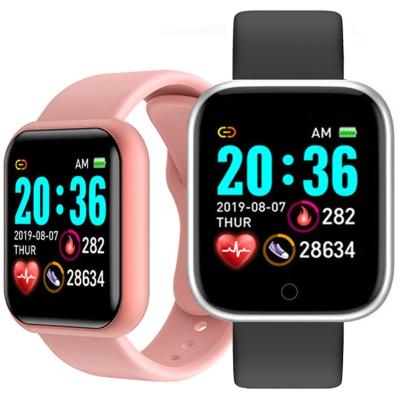 China Smart Watch D20 Y68 Ip67 Blood Pressure Monitor Wifi Smartwatch D20 Reloj Android Devices Fitness Relojes Waterproof Wearable Watch for sale