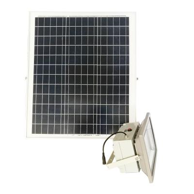 China High Bright Outdoor Waterproof Solar Sports Stadiums 3300LM LED Flood Light Solar Wall Light for sale