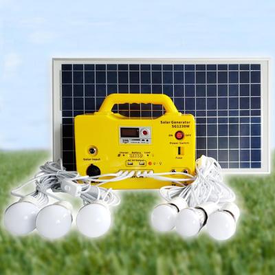 China Home household or small outdoor all in one solar power systems portable solar generator station for sale