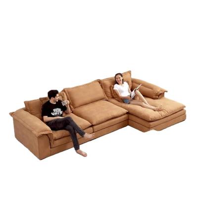 China New Design Modular Modern Corner Sofa Many Different Colors Living Room Furniture 4 Seater Office Genuine Leather Leather Sofa for sale