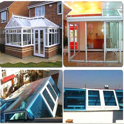 China Contemporary Sunroom, Portable Sunroom For Sale Good Quality Aluminum Tempered Glass Sunroom Design Aluminum Alloy Customized Villa, Villa YJ Te koop