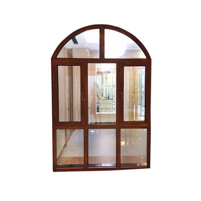 중국 European American Standard Aluminum Sound Insulation Limiter Triple Pane Windows Style Casement Tilt And Turn Window 판매용