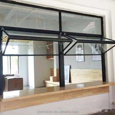 China Heat Insulation Glass Folding Window Up Fold Window Concertina Folding Windows Te koop