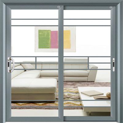 China Modern Corner Aluminum Interior Silent Sliding Door Glass Partition Door Silent Sliding Door for sale