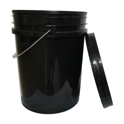 China 20 Kg Popular American Plastic Drum Packaging Barrels Non-Toxic Environmental Tasteless Pressure China, Match / Grip Cover Iron Rubber Handle for sale