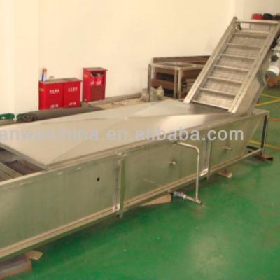 Chine Vegetable Fruit Washing Machine 500KG 7.5KW Remote Control Automatic à vendre