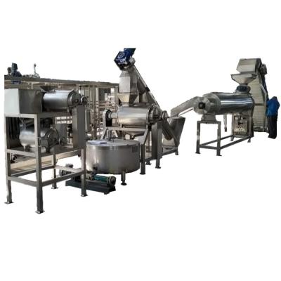 China Industrial Peach Apricot Plum Pulp Processing Machine Jam Making Production Line for sale