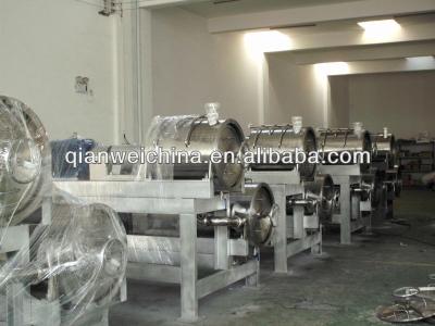 China Extraction Filtration Fruit Pulp Making Machinery Industrial Fruit Pulper Finisher Te koop