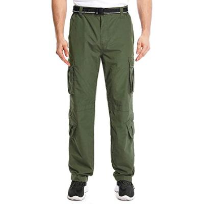 China Anti-wrinkle Men's Outdoor Street Wear Cargo Trekking Casual Quick Dry Waterproof Rise Pants for sale