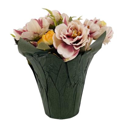 China New high quality custom made flower pot cover from Europe, perfume bottle with ceramic flower cover for sale