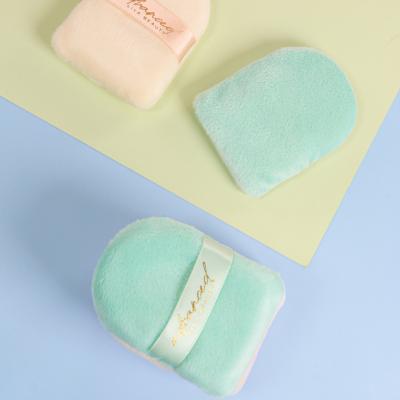 China 2021 New Arrival Cotton Makeup Powder Puff Cotton Velvet Puff for sale