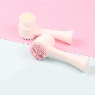 China Factory Wholesale Private Label Reusable Face Cleansing Facial Cleansing Brush for sale