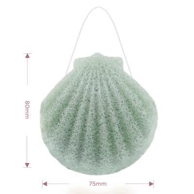 China EXFOLIATE seashells root natural facial exfoliating cleansing konjac facial and body konjac cleansing sponge for sale