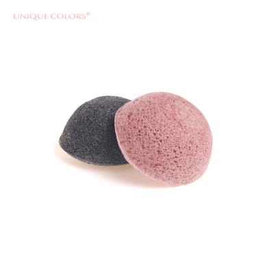 China EXFOLIATE China Product Organic Konjac Charcoal Bath Cleaning Facial Sponge for sale