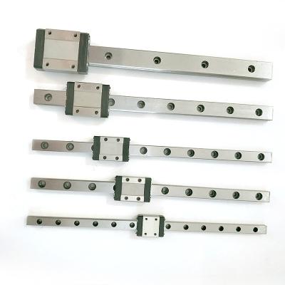 China 100% CNC Interchangeable Parts Mgn7 Mgn12 Mgn9 100mm To 800mm Rail Slide 1pcmgn Linearguide+mgn Guide 100mm To 800mm Miniature Linear Slider CNC for sale