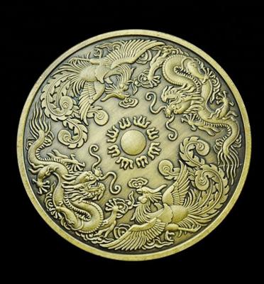 China Europe promotional metal bitcoin commemorative coin for sale, chinese dragon coin/pet coin for sale