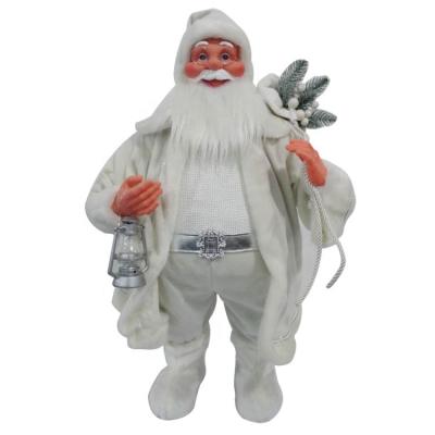 China Cloth Cloth Santa Claus Christmas Decoration Retail Santa Claus Door Decoration for sale