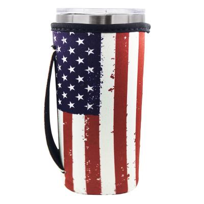 China Waterproof Reusable Sleeve Insulated Tumbler Cup Bottle Holder Iced Coffee 20/30/32 Ounce for sale