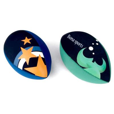 China Popular Custom Logo Neoprene Inflatable Colorful Water Polo Beach Ball for sale