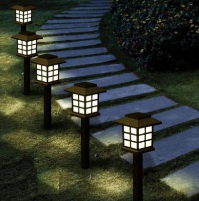 China Residential Outdoor Waterproof Patio Driveway Landscape Solar Yard Path Garden Lights for sale