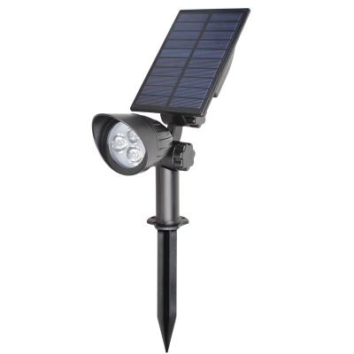 China Outdoor Height Residential Grade Waterproof Garden Pathway Solar Spot Lights Led Outdoor Lighting for sale