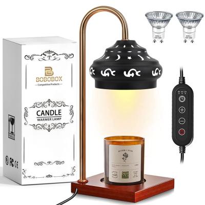 China Height Adjustable Candle Warmer Lamp with Timer, Adjustable Height and Dimmable Candle Lamp, Electronic Candle Melting Lamp for Small Large Scente for sale