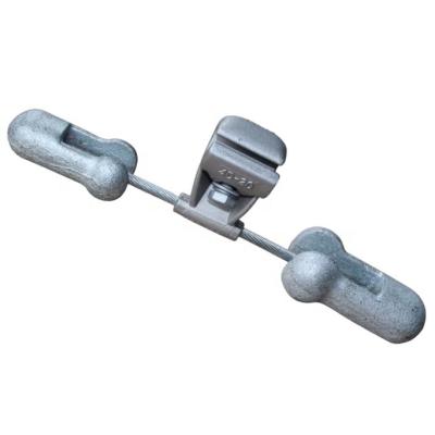 China Overhead Line 4D Type Asymmetric Galvanized Stockbridge Vibration Accessories Damper With Preformed Grip Rods For Pipeline Transmission Fittings for sale