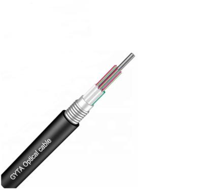 China Telecommunication Multi Core GYTA/GYTA53/GYFTY/GYTS/GYXTW 8/12/24/48/72/144 Cores Armored Outdoor Indoor Indoor Fiber Optic Cable for sale