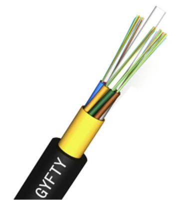 China Telecommunication 2-288 Cores GYFTY Non-metal Core Strengthener Unshielded Fiber Optic Cable Outdoor Laid Stranded Anti-Static for sale