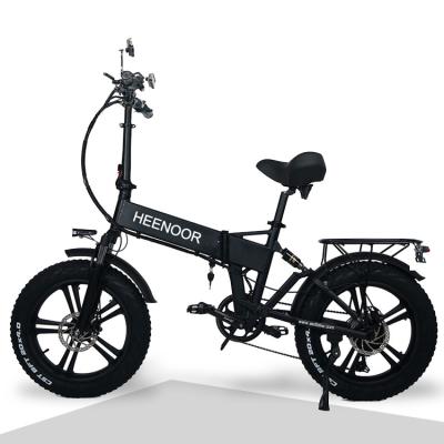 China Aluminum Alloy eu warehouse black 20 inch alloy 750w 48v electric bicycle foldable e bike electric folding bike for sale