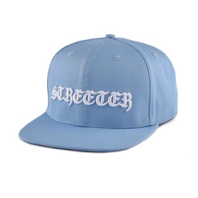 China OEM JOINT 3d logo unisex custom embroidery flat brim hip hop snapback hat for sale