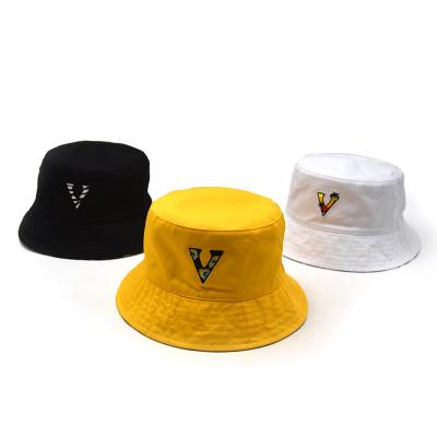 China High Quality Customized Bulk Casual Plain White Reversible Bucket Hats Fisherman Bucket Hats With Custom Logo for sale